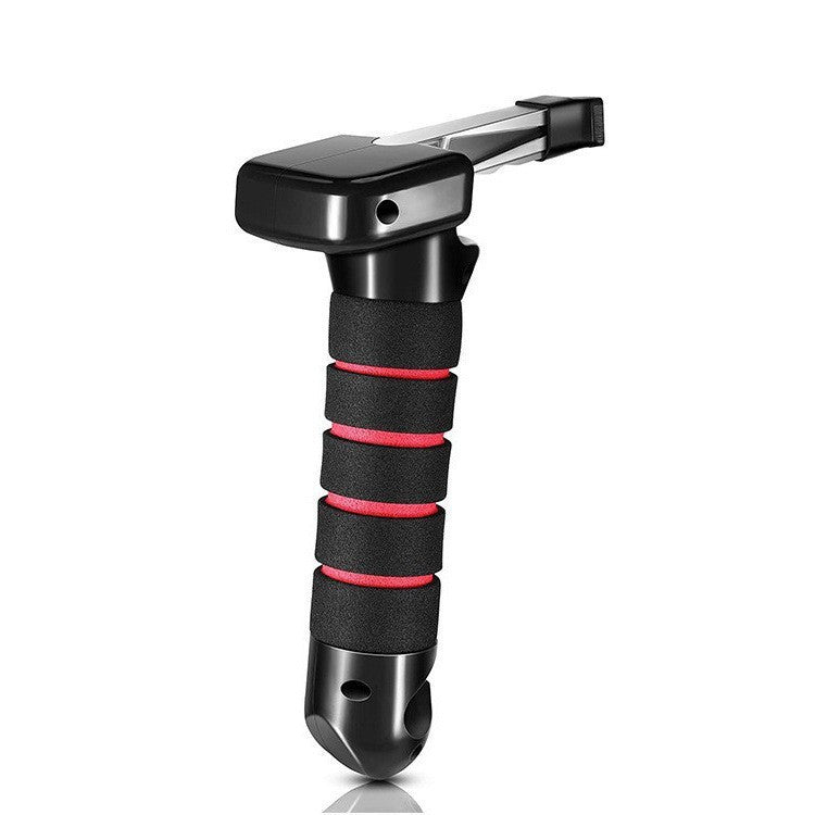 Martillo de Seguridad Multifuncional para Coche con Linterna