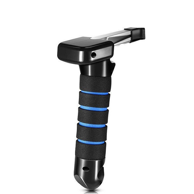 Martillo de Seguridad Multifuncional para Coche con Linterna