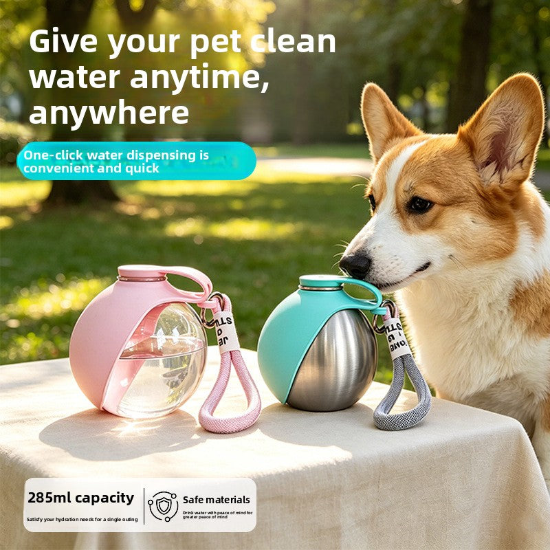 Botella de Agua Portátil para Perros y Gatos