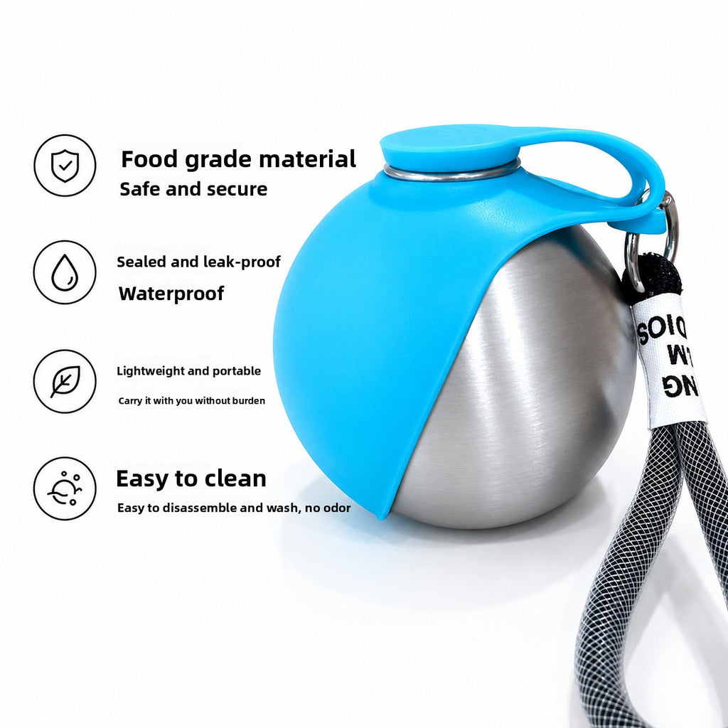 Botella de Agua Portátil para Perros y Gatos