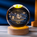 Crystal ball night light